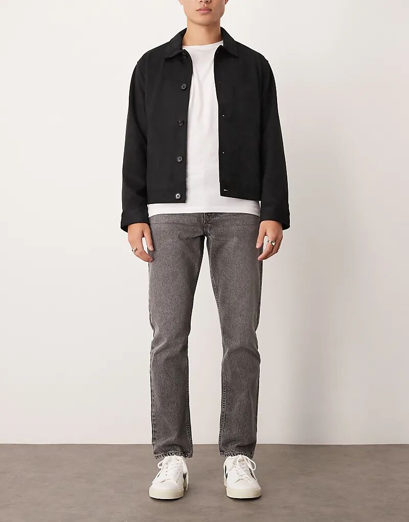 Джинсы прямого кроя серого цвета New Look
Джинсы прямого кроя серого цвета New Look