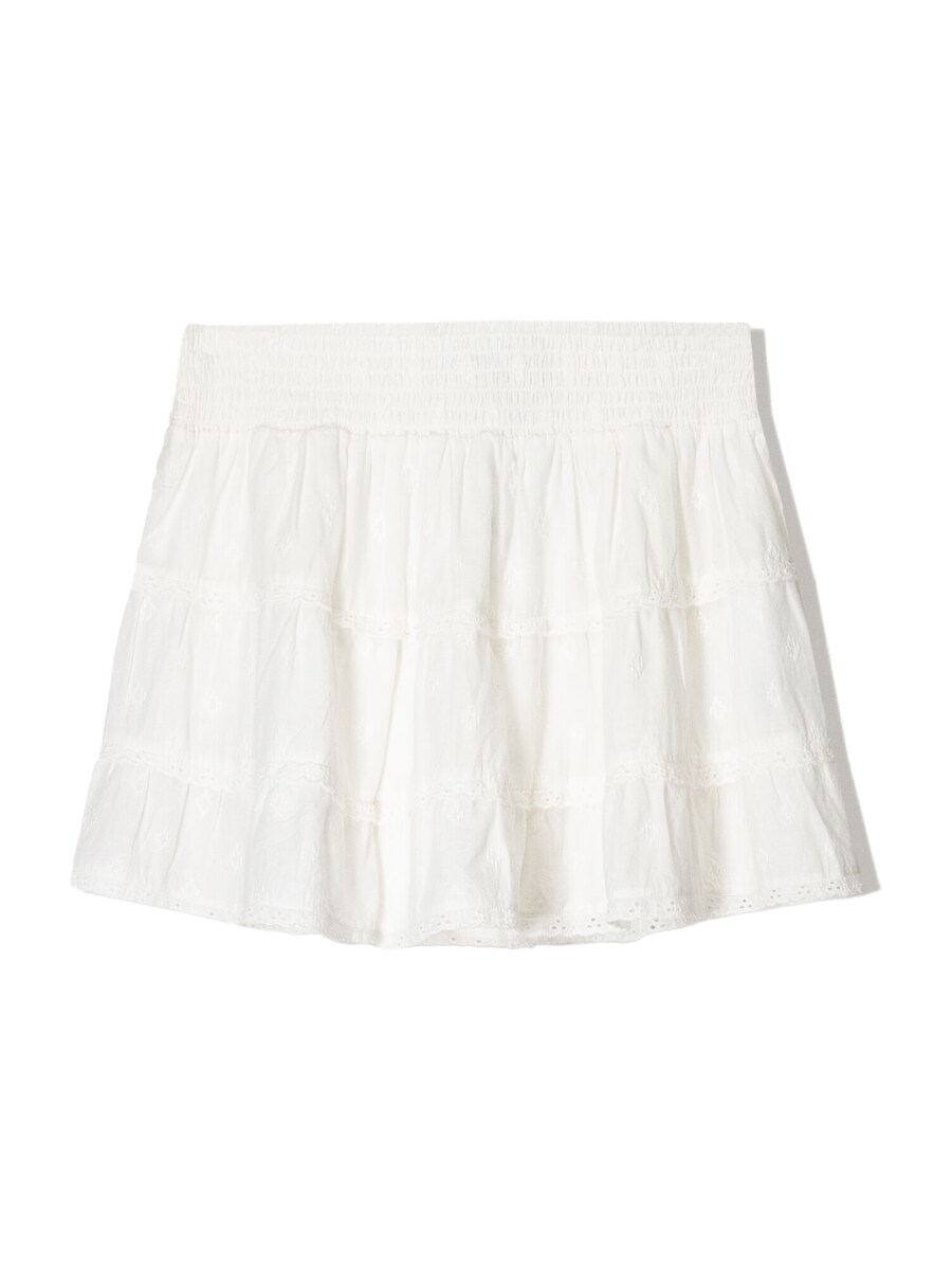 Мини юбка Bershka, Off white
Мини юбка Bershka, Off white