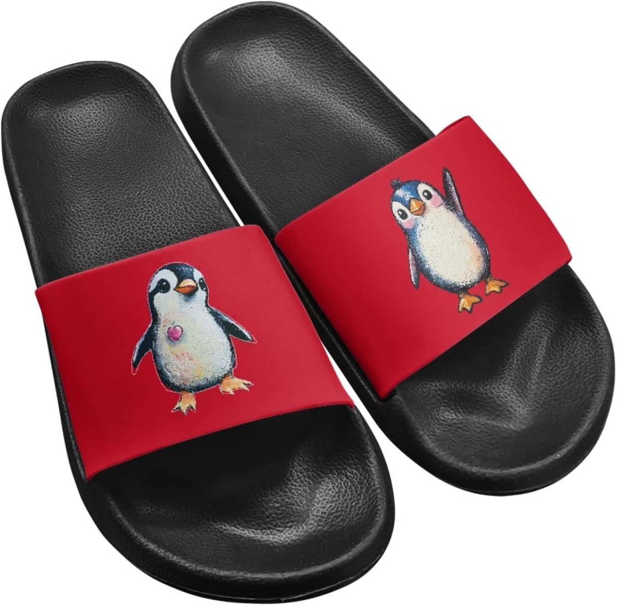 Сандалии Micoklinlin для женщин и мужчин, милые резиновые шлепанцы-слипоны, модные тапочки для душа, йоги, бассейна и пляжа, водонепроницаемые, Novelty Penguin
Сандалии Micoklinlin для женщин и мужчин, милые резиновые шлепанцы-слипоны, модные тапочки для душа, йоги, бассейна и пляжа, водонепроницаемые, Novelty Penguin