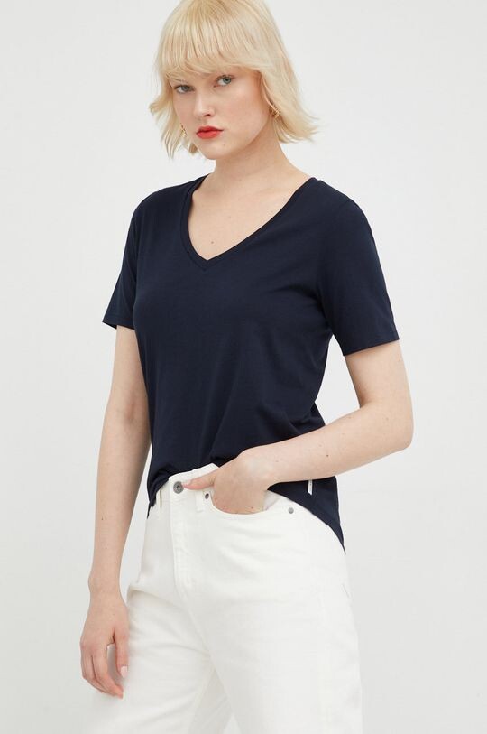 Хлопковая футболка Marc O'Polo, темно-синий 
Хлопковая футболка Marc O'Polo, темно-синий