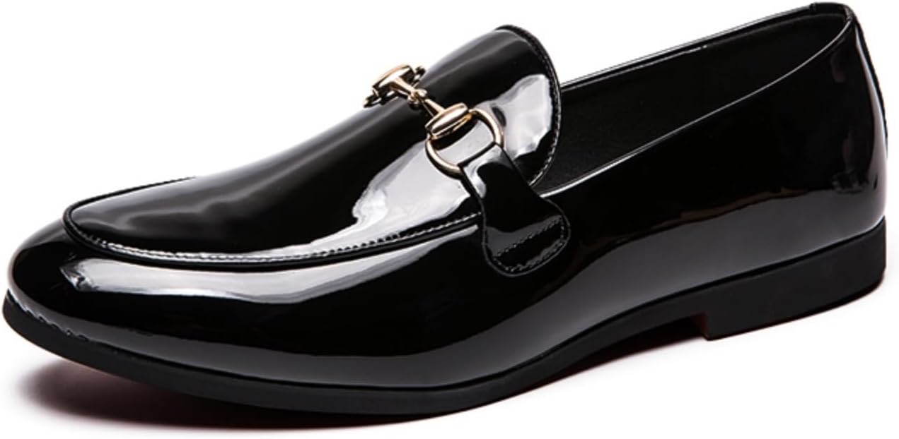 Мужские стильные лоферы-слипоны, имитация кожи, лоферы с декоративными металлическими элементами, удобная повседневная обувь для ежедневного ношения и офиса Khwfjas, черный
Мужские стильные лоферы-слипоны, имитация кожи, лоферы с декоративными металлическими элементами, удобная повседневная обувь для ежедневного ношения и офиса Khwfjas, черный