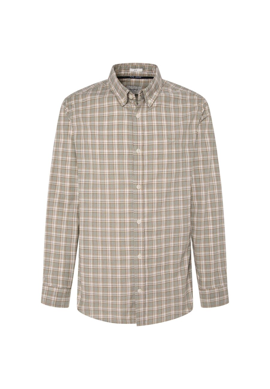 Рубашка на пуговицах классического кроя Pepe Jeans MILO, мятный
Рубашка на пуговицах классического кроя Pepe Jeans MILO, мятный