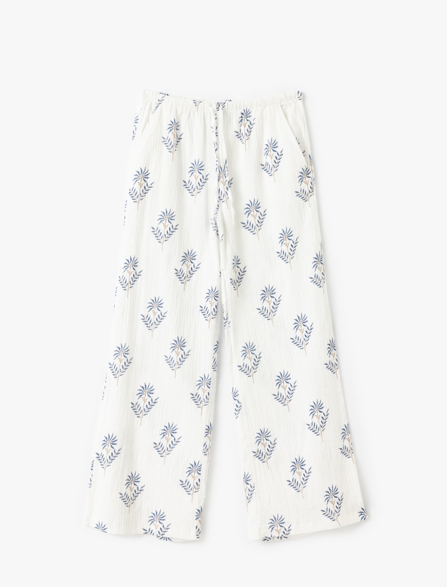 Широкие брюки Koton, синий
Широкие брюки Koton, синий