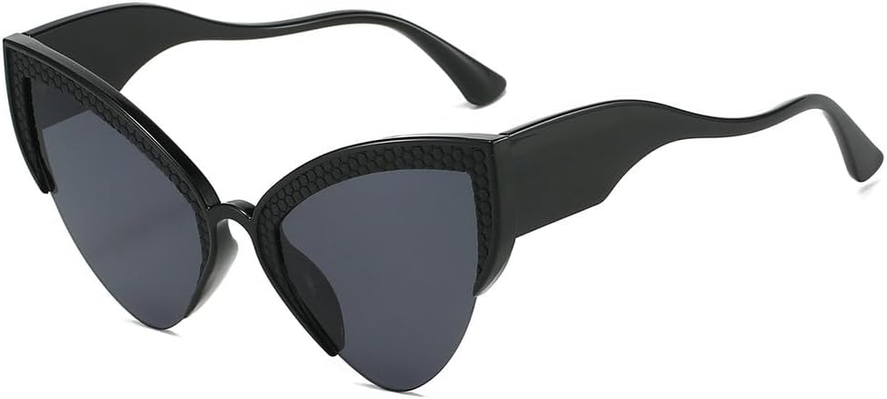 Солнцезащитные очки, модные уличные очки, персонализированные тренды, ретро-солнцезащитные очки «кошачий глаз», солнцезащитные очки для пляжа с защитой от УФ-излучения TKKTLLT, Black Grey
Солнцезащитные очки, модные уличные очки, персонализированные тренды, ретро-солнцезащитные очки «кошачий глаз», солнцезащитные очки для пляжа с защитой от УФ-излучения TKKTLLT, Black Grey