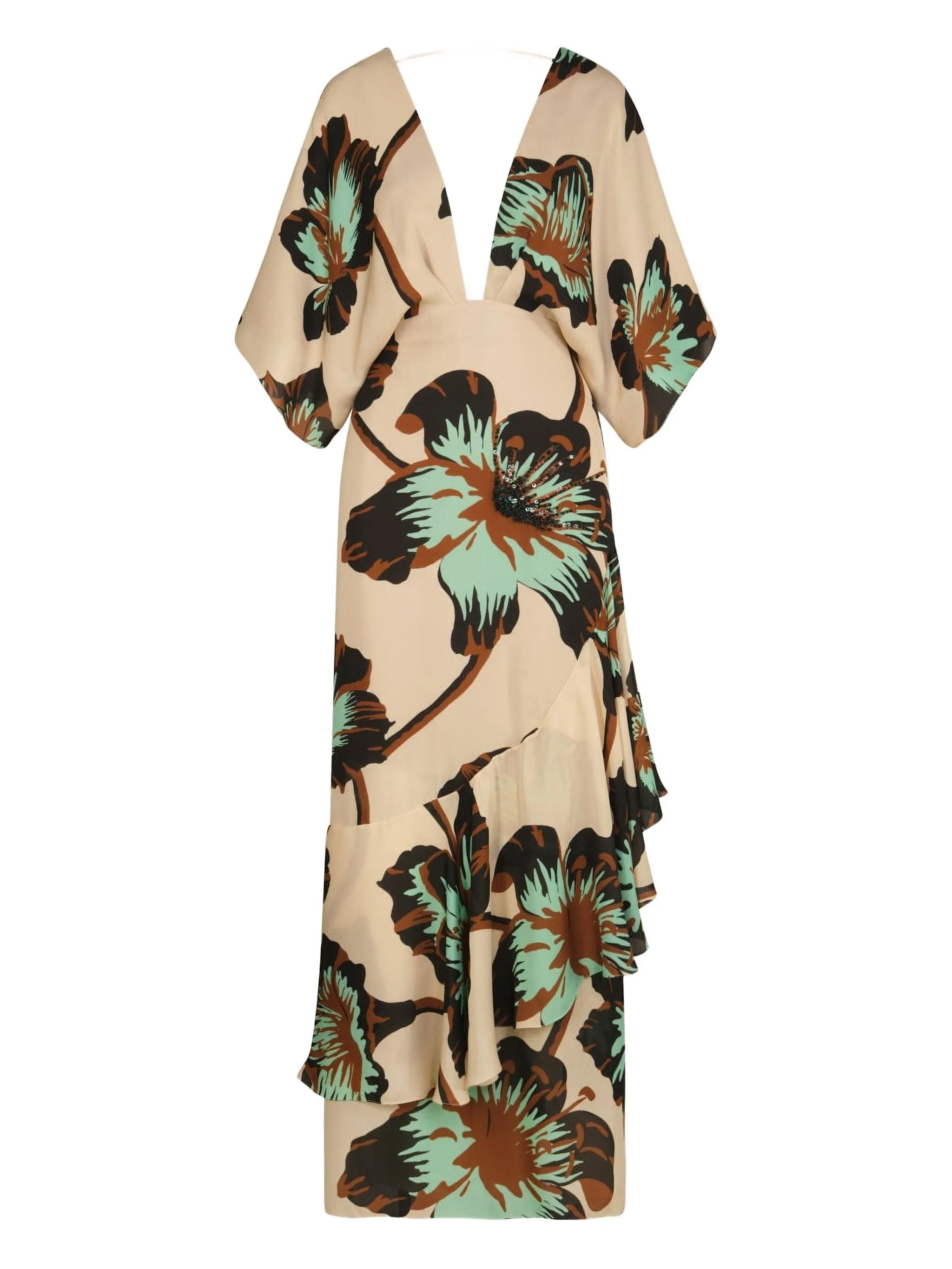 Платье Tesoro Escondido с оборками Johanna Ortiz, нейтральный
Платье Tesoro Escondido с оборками Johanna Ortiz, нейтральный