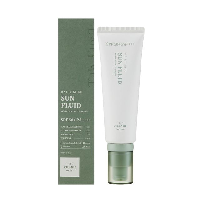 Village 11 factory ежедневный мягкий солнцезащитный флюид spf50 солнцезащитный флюид 11 Village Factory, 50 мл 
Village 11 factory ежедневный мягкий солнцезащитный флюид spf50 солнцезащитный флюид 11 Village Factory, 50 мл