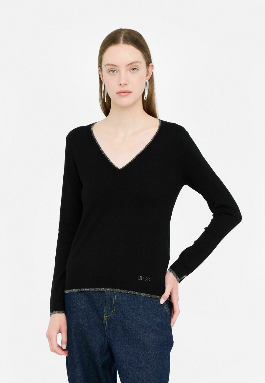 Джемпер LIU JO V-NECK, Black
Джемпер LIU JO V-NECK, Black