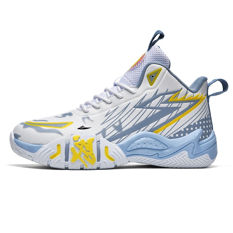 Kuding Амортизирующие баскетбольные кроссовки Unisex High-Top в бело-сером цвете, цвет White Gray
Kuding Амортизирующие баскетбольные кроссовки Unisex High-Top в бело-сером цвете, цвет White Gray