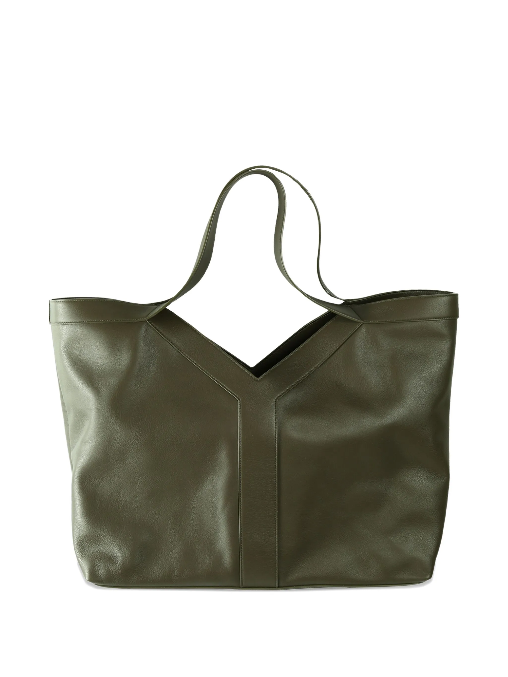 Сумка-тоут с двойной ручкой Saint Laurent, зеленый
Сумка-тоут с двойной ручкой Saint Laurent, зеленый