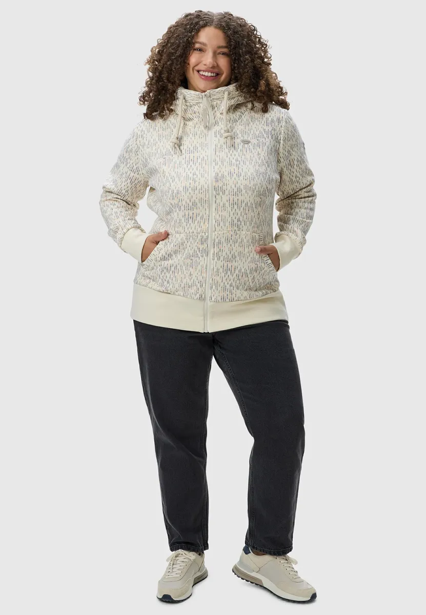 Толстовка в стиле рэгвир "Neska Print Zip Plus", стильная женская толстовка на молнии с капюшоном и принтом Ragwear, бежевый
Толстовка в стиле рэгвир "Neska Print Zip Plus", стильная женская толстовка на молнии с капюшоном и принтом Ragwear, бежевый