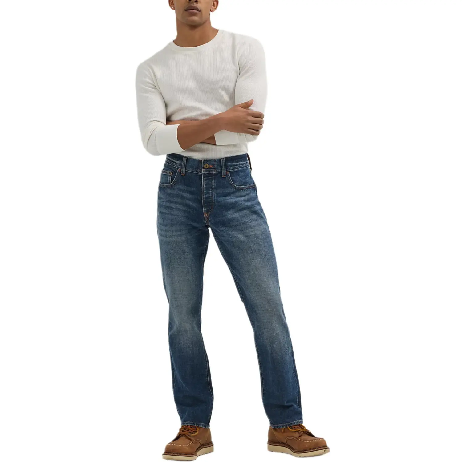 Lee Джинсы мужские среднего размера синие
Lee Джинсы мужские среднего размера синие