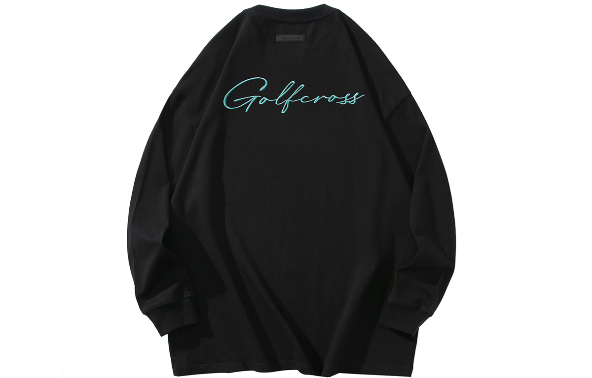 Футболка унисекс черная GOLFCROSS
Футболка унисекс черная GOLFCROSS