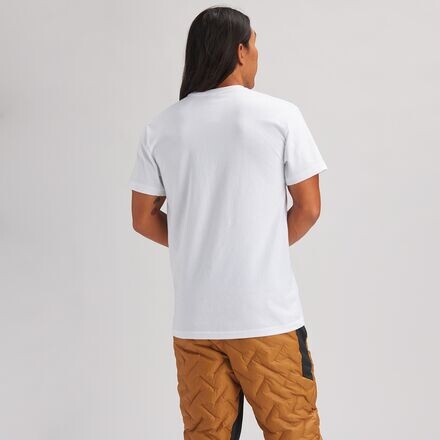 Футболка с изображением козла Backcountry, белый 
Футболка с изображением козла Backcountry, белый