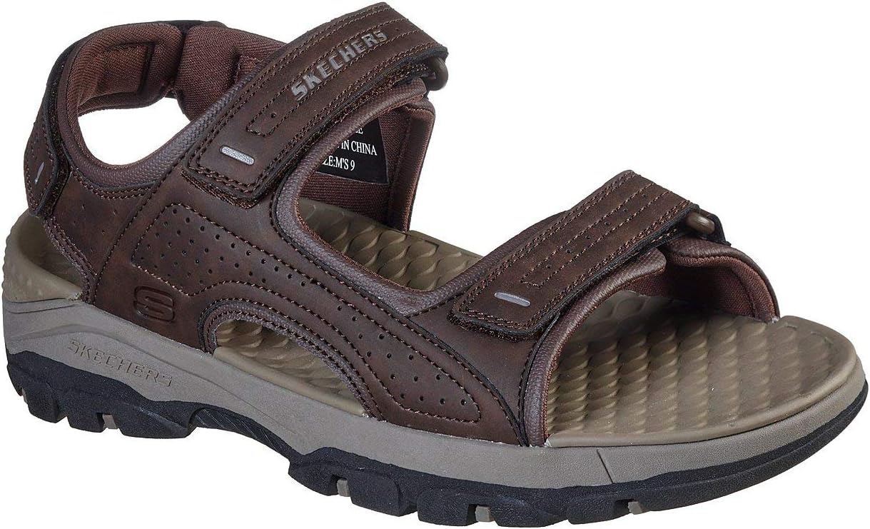 Мужские сандалии Skechers Tresmen-Garo с открытым носком для воды, коричневый
Мужские сандалии Skechers Tresmen-Garo с открытым носком для воды, коричневый