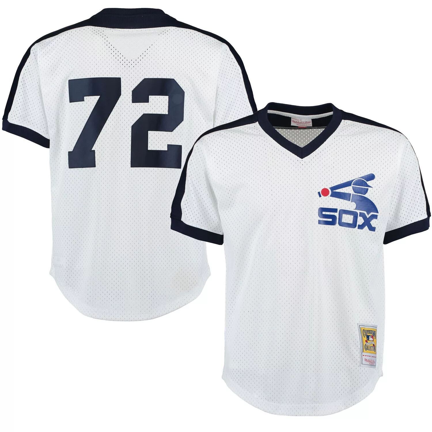 Мужская сетчатая тренировочная майка Mitchell & Ness Carlton Fisk White Chicago White Sox Cooperstown
Мужская сетчатая тренировочная майка Mitchell & Ness Carlton Fisk White Chicago White Sox Cooperstown
