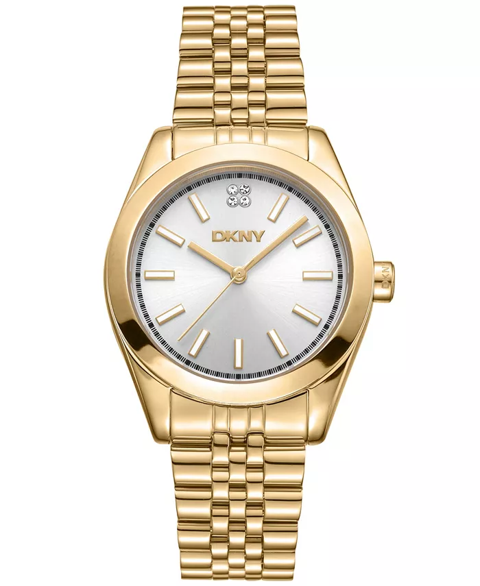 Женские часы-браслет Nolita из нержавеющей стали с золотистым покрытием, 32 мм DKNY
Женские часы-браслет Nolita из нержавеющей стали с золотистым покрытием, 32 мм DKNY