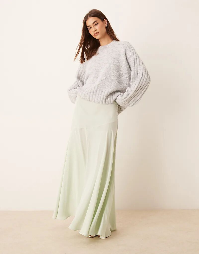 Объемная макси-юбка цвета шалфея ASOS DESIGN
Объемная макси-юбка цвета шалфея ASOS DESIGN