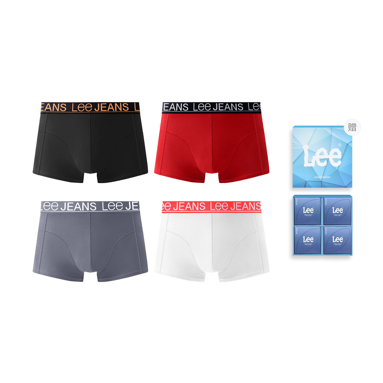 Lee Sunset 4.0 подарочный набор мужского белья 4 шт
Lee Sunset 4.0 подарочный набор мужского белья 4 шт