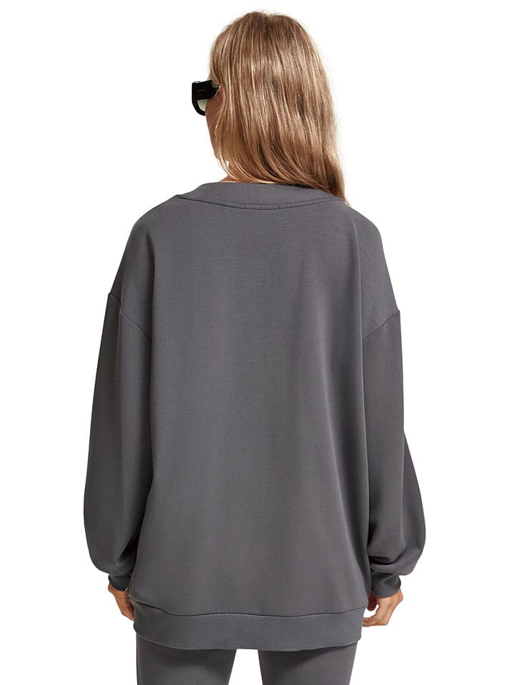 Толстовка Scotch & Soda, антрацит
Толстовка Scotch & Soda, антрацит