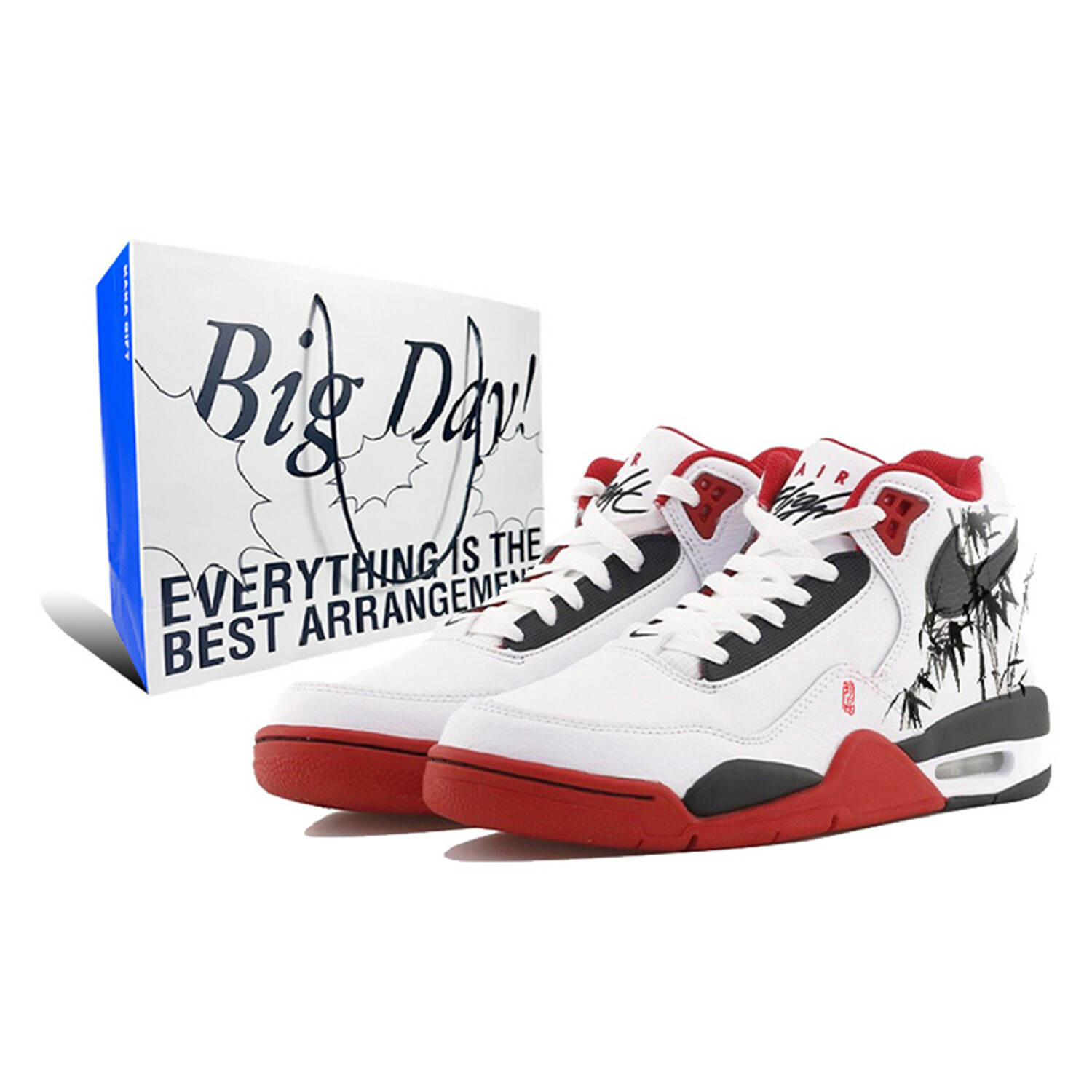 Баскетбольные кроссовки Flight Legacy Vintage Unisex High-Top Red Nike, красный/белый/черный
Баскетбольные кроссовки Flight Legacy Vintage Unisex High-Top Red Nike, красный/белый/черный