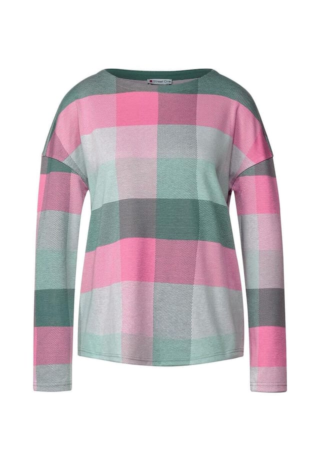 Рубашка с длинными рукавами Street One, зеленый
Рубашка с длинными рукавами Street One, зеленый