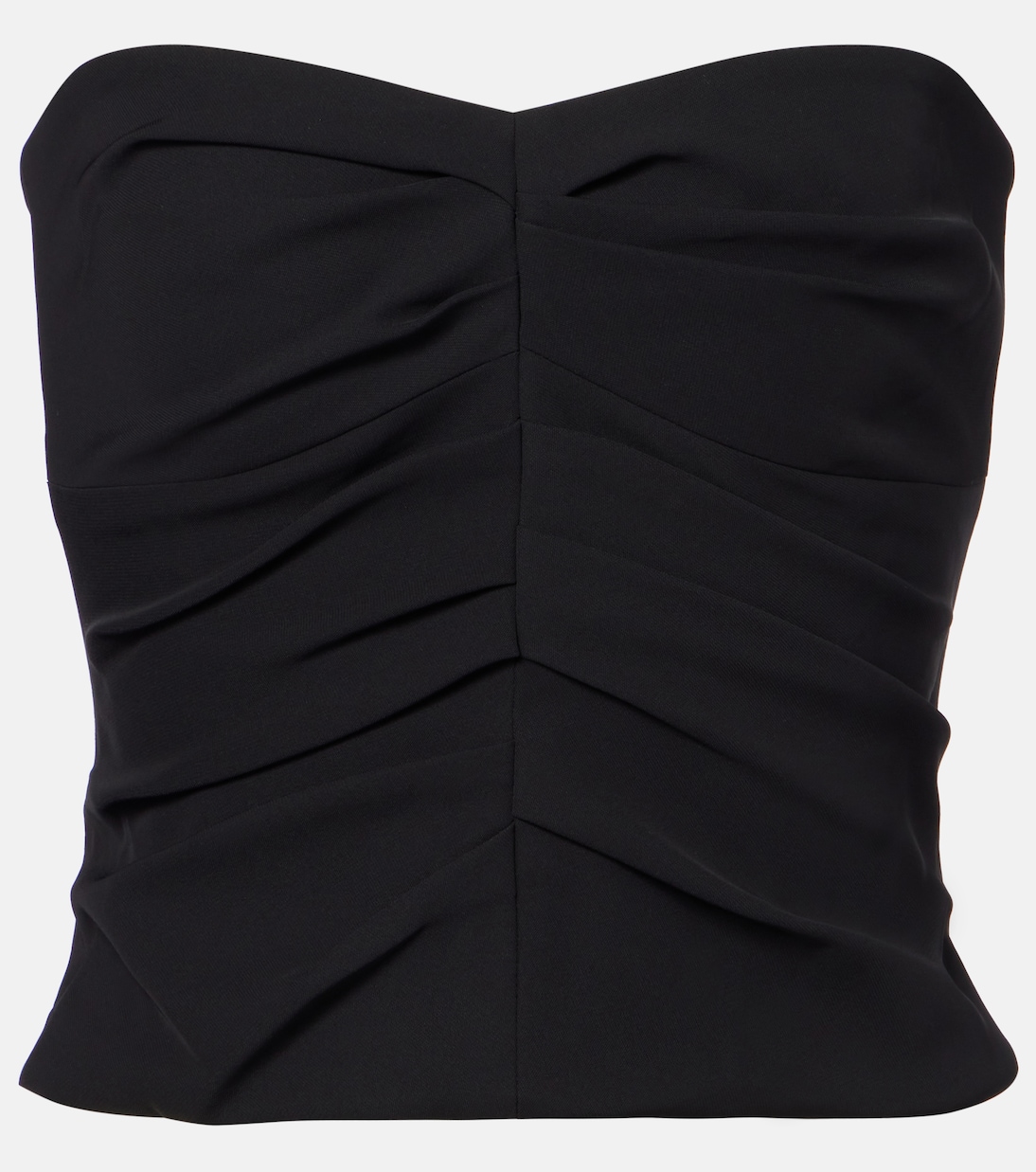 Топ-бюстье с плиссировкой из крепа The Sei, черный
Топ-бюстье с плиссировкой из крепа The Sei, черный