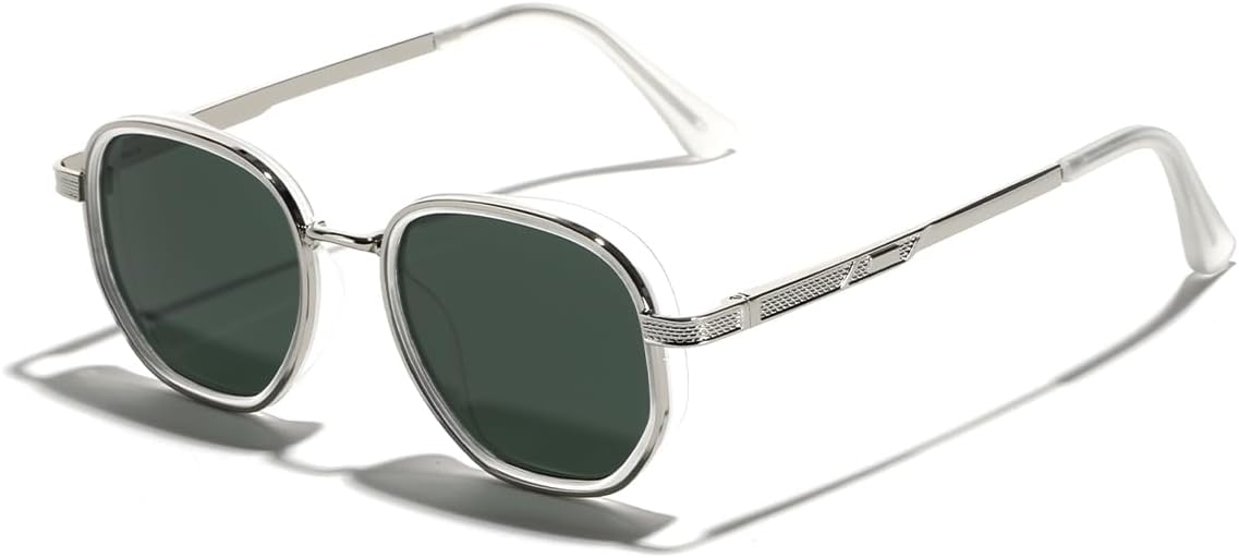 Поляризованные солнцезащитные очки круглые и квадратные женские TR90, унисекс солнцезащитные очки мужские металлические TAC UV400 линзы, очки для вождения, вечеринки weiyuchen, Clear Silver Green
Поляризованные солнцезащитные очки круглые и квадратные женские TR90, унисекс солнцезащитные очки мужские металлические TAC UV400 линзы, очки для вождения, вечеринки weiyuchen, Clear Silver Green