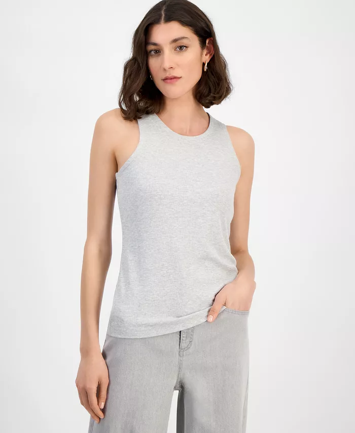 Женская майка из трикотажного ребристого трикотажа I.N.C. International Concepts, серый
Женская майка из трикотажного ребристого трикотажа I.N.C. International Concepts, серый