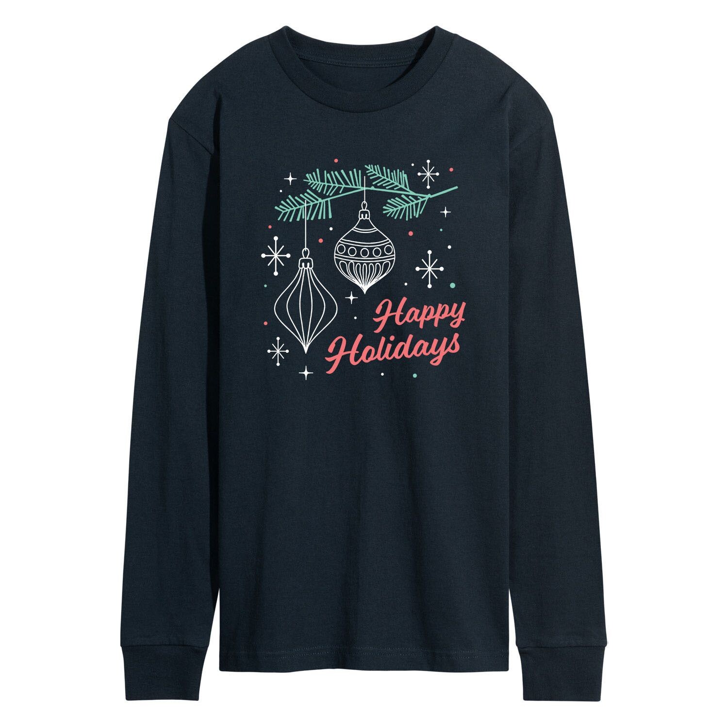 Мужская футболка Happy Holidays в стиле ретро с длинными рукавами Licensed Character
Мужская футболка Happy Holidays в стиле ретро с длинными рукавами Licensed Character