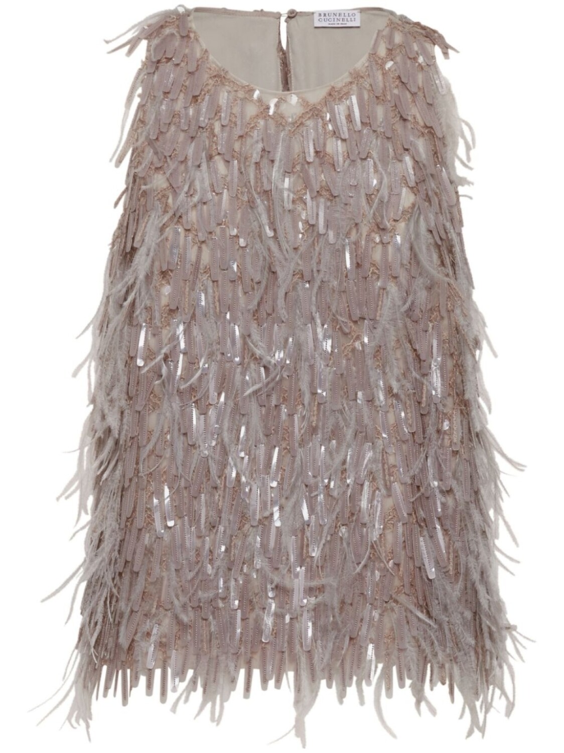 Топ Dazzling с вышивкой Brunello Cucinelli, нейтральный цвет
Топ Dazzling с вышивкой Brunello Cucinelli, нейтральный цвет
