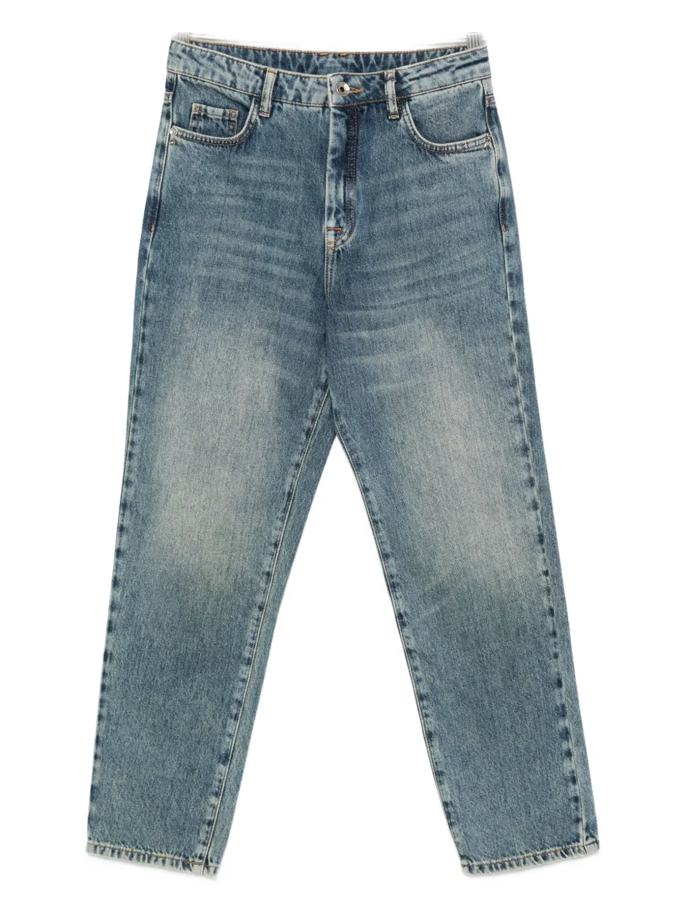 Прямые джинсы с высокой талией Patrizia Pepe, синий
Прямые джинсы с высокой талией Patrizia Pepe, синий