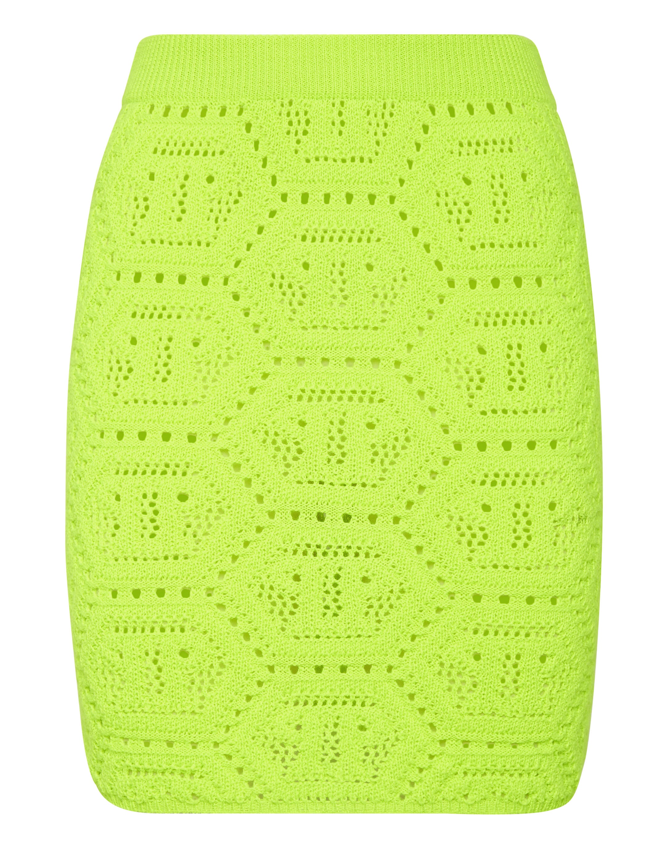 Мини-юбка с флуоресцентным трикотажем и монограммой PHILIPP PLEIN, цвет yellow fluo
Мини-юбка с флуоресцентным трикотажем и монограммой PHILIPP PLEIN, цвет yellow fluo