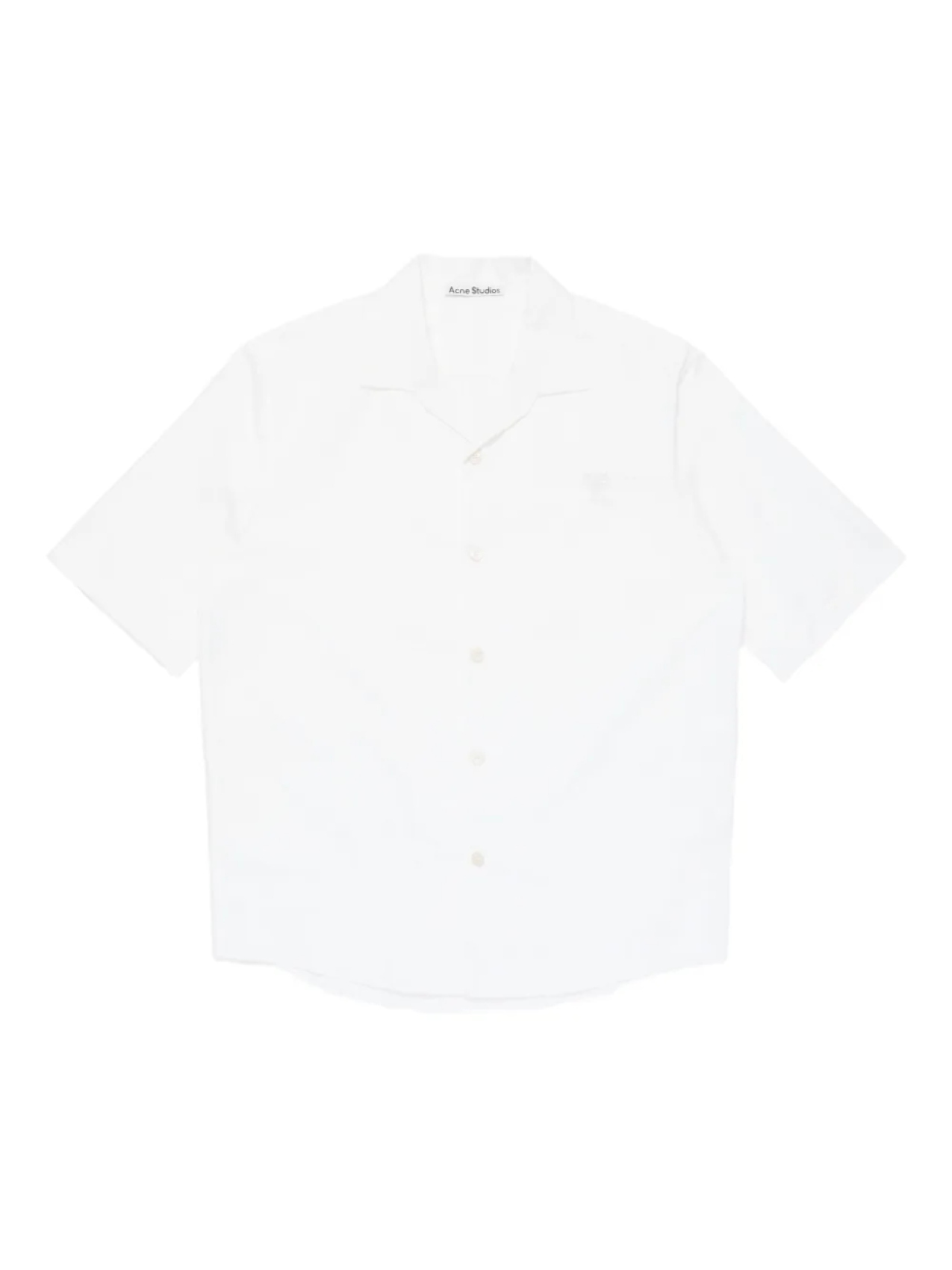 Рубашка с коротким рукавом и застежкой на пуговицы Acne Studios, белый
Рубашка с коротким рукавом и застежкой на пуговицы Acne Studios, белый