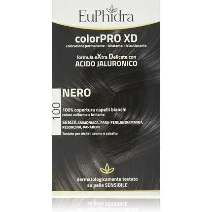 Euphidra Colorpro Xd Перманентная краска с гиалуроновой кислотой 190 г Черный
Euphidra Colorpro Xd Перманентная краска с гиалуроновой кислотой 190 г Черный