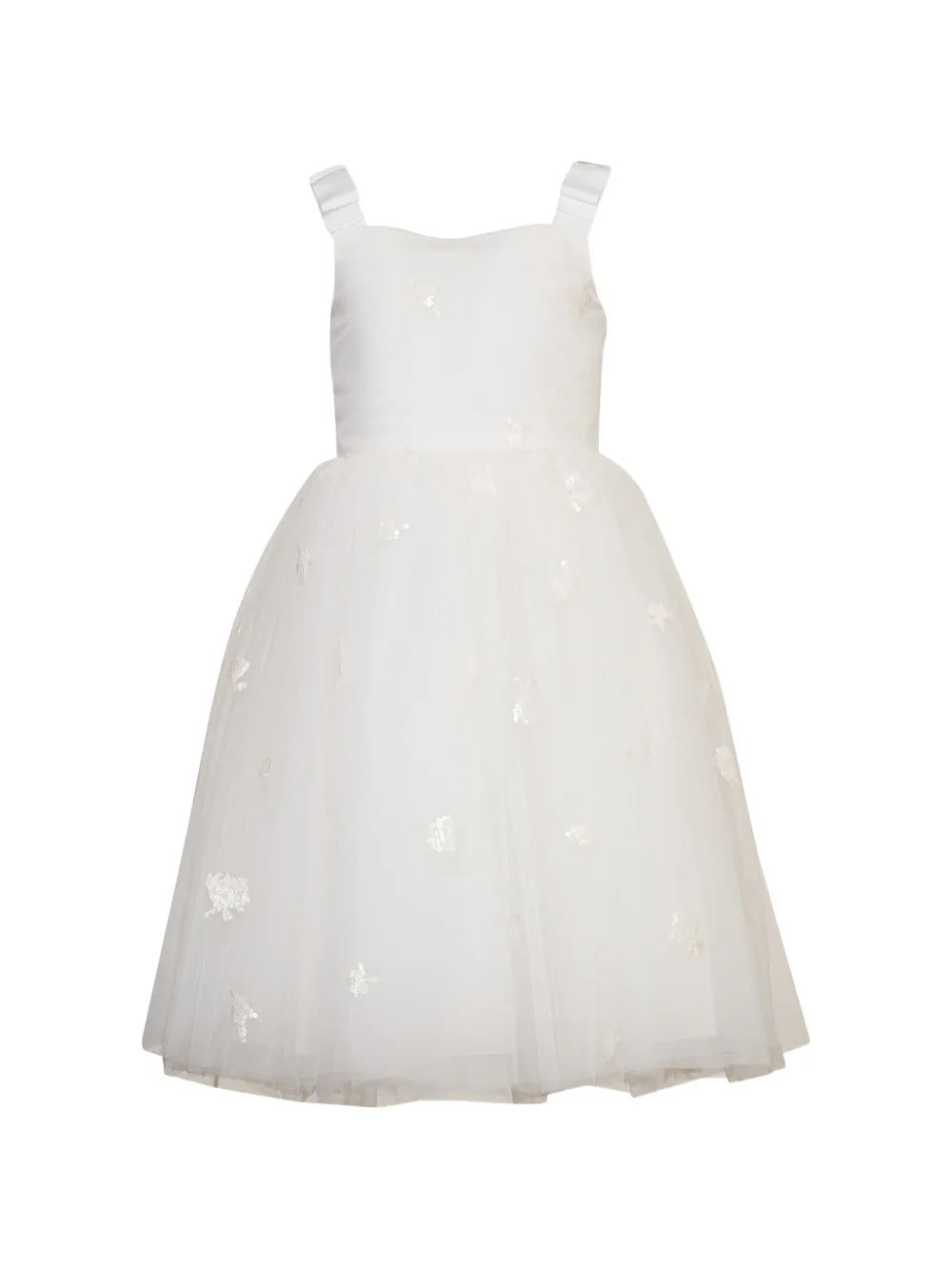 Платье с вышивкой деталями Simonetta, белый
Платье с вышивкой деталями Simonetta, белый