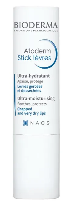 Bioderma Atoderm Levres Stick Ультра увлажняющий
Bioderma Atoderm Levres Stick Ультра увлажняющий