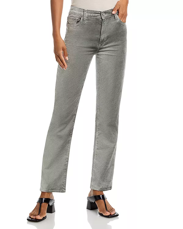 Элегантные прямые джинсы из бархата цвета устрицы Frame, серый
Элегантные прямые джинсы из бархата цвета устрицы Frame, серый