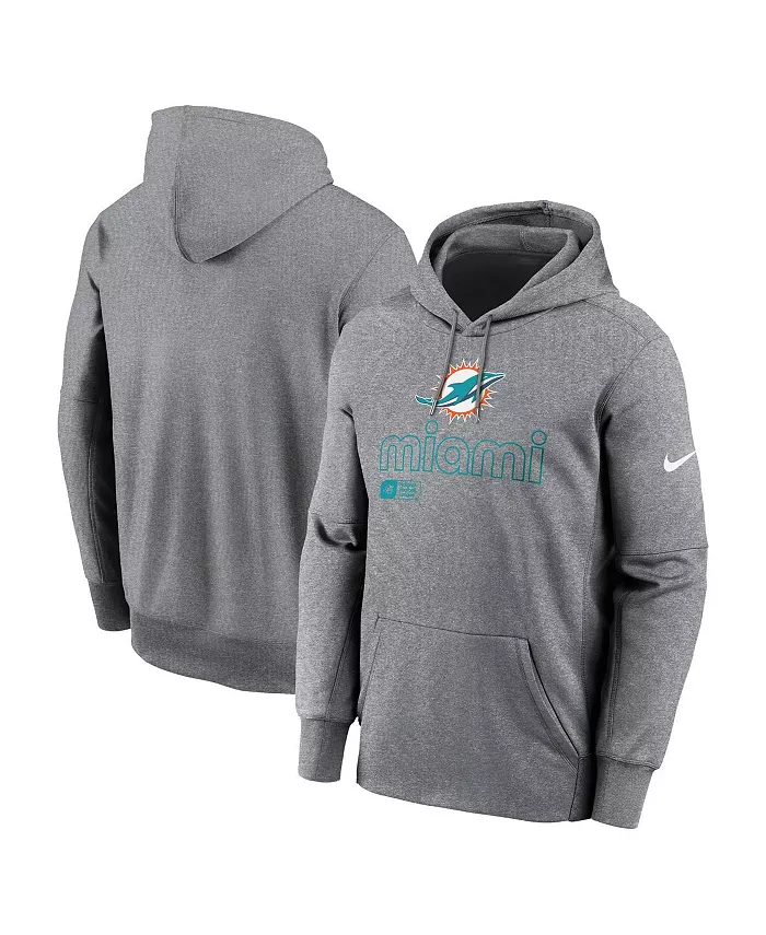 Мужская серая худи Miami Dolphins Performance Pullover Hoodie в рубчик Nike
Мужская серая худи Miami Dolphins Performance Pullover Hoodie в рубчик Nike