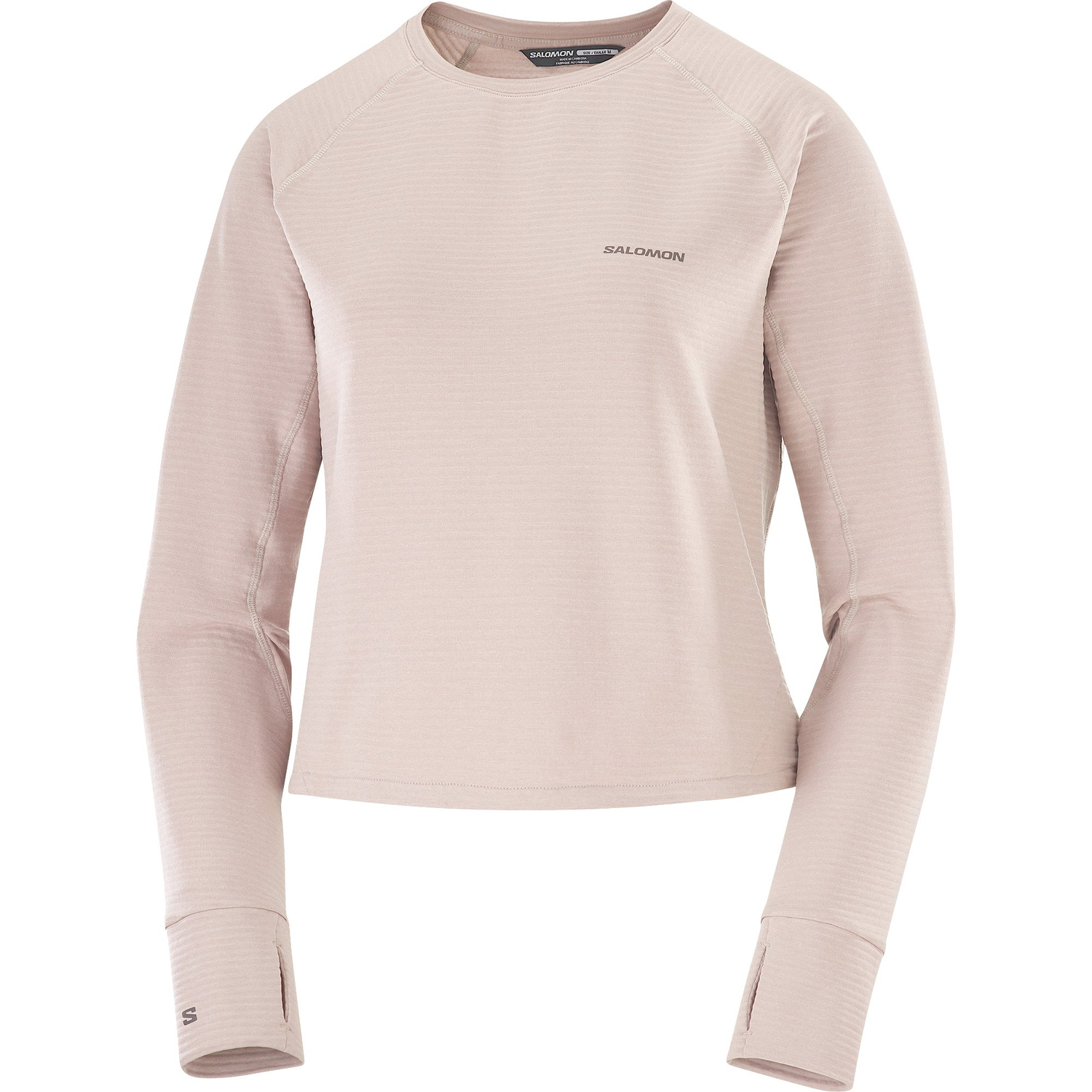Эссеншиал Лайтворм толстовка Women's SALOMON, Ethereal Color
Эссеншиал Лайтворм толстовка Women's SALOMON, Ethereal Color