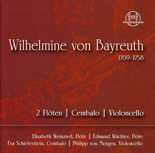CD диск Weinzierl / Waechter / Schieferstein / Morgen: Wilhelmine Von Bayreuth: Chamber Music
CD диск Weinzierl / Waechter / Schieferstein / Morgen: Wilhelmine Von Bayreuth: Chamber Music