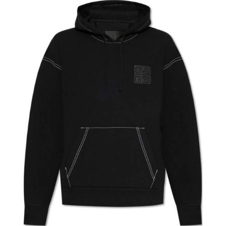Свитер с логотипом и кулиской Givenchy, черный
Свитер с логотипом и кулиской Givenchy, черный
