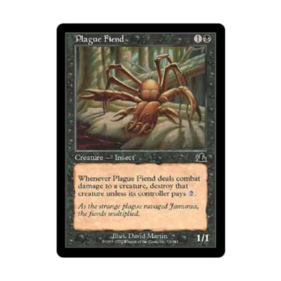 CCG Чумной демон (клавиша C), MTG - Prophecy
CCG Чумной демон (клавиша C), MTG - Prophecy