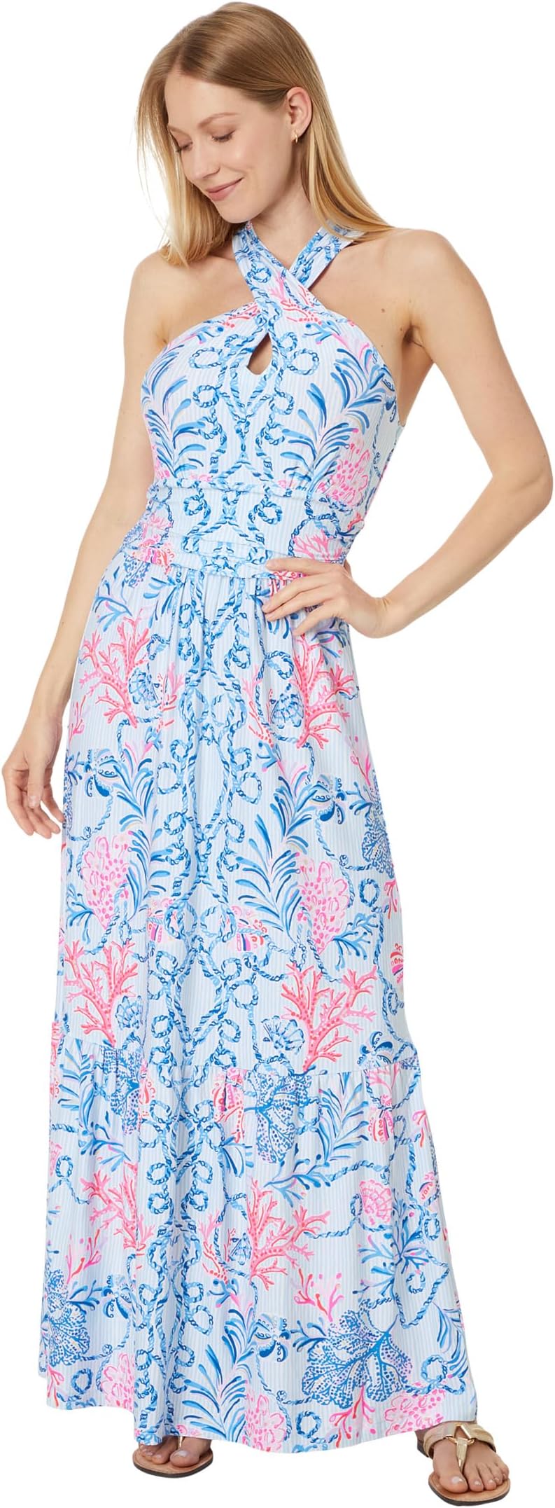 Платье Lilly Pulitzer Montecito Halter Maxi Dre, цвет Multi Naut Today Engineered Knit Maxi Dress
Платье Lilly Pulitzer Montecito Halter Maxi Dre, цвет Multi Naut Today Engineered Knit Maxi Dress