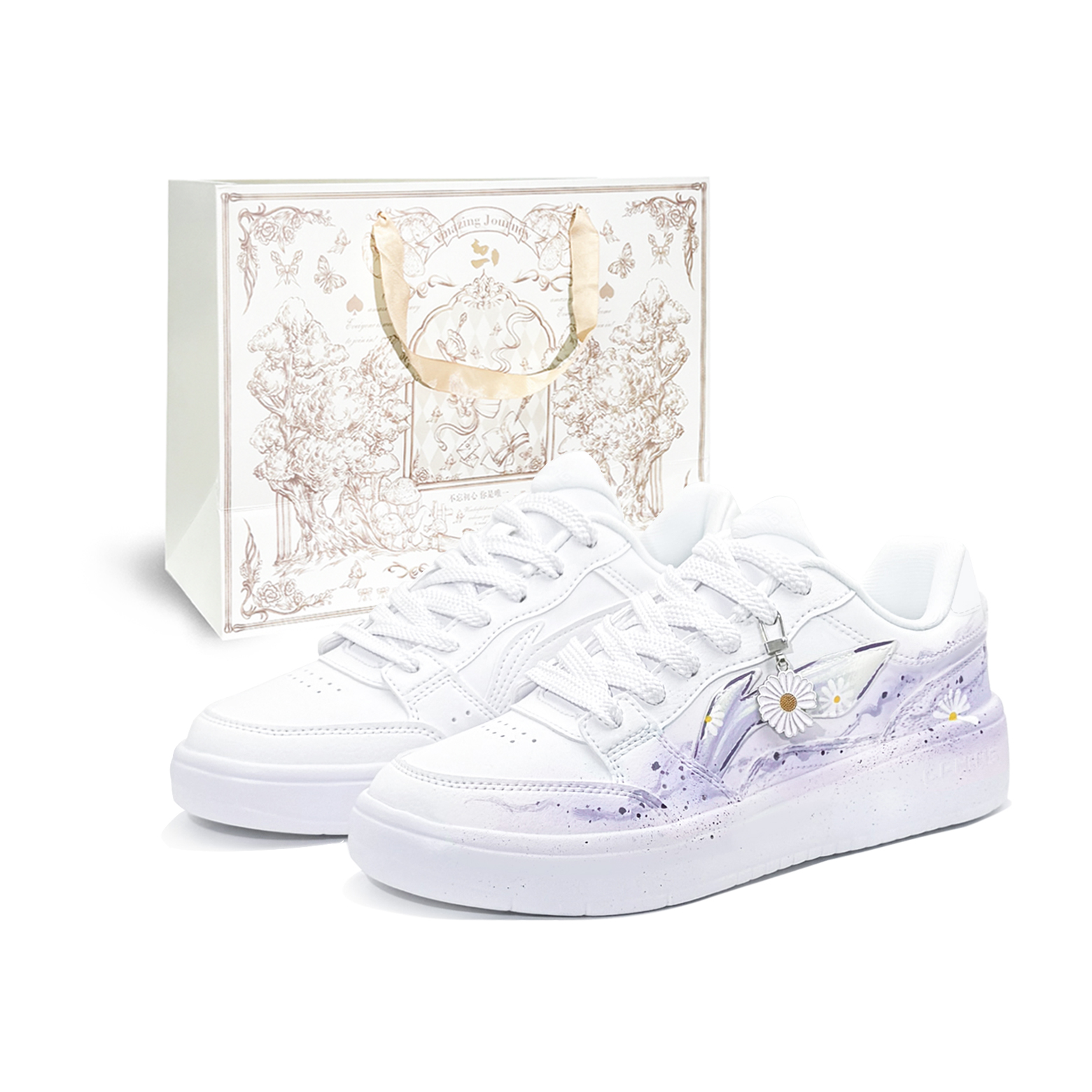 LINING Кроссовки для скейтбординга Acer Truncatum, износостойкие, увеличивающие рост, низкие, мужские, белые, фиолетовые
LINING Кроссовки для скейтбординга Acer Truncatum, износостойкие, увеличивающие рост, низкие, мужские, белые, фиолетовые