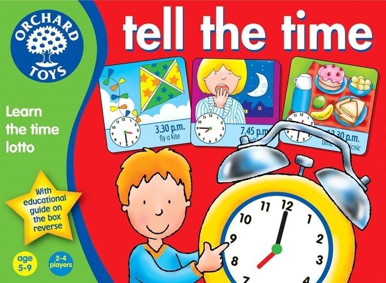 Orchard Toys, образовательная игра «Узнай время»
Orchard Toys, образовательная игра «Узнай время»