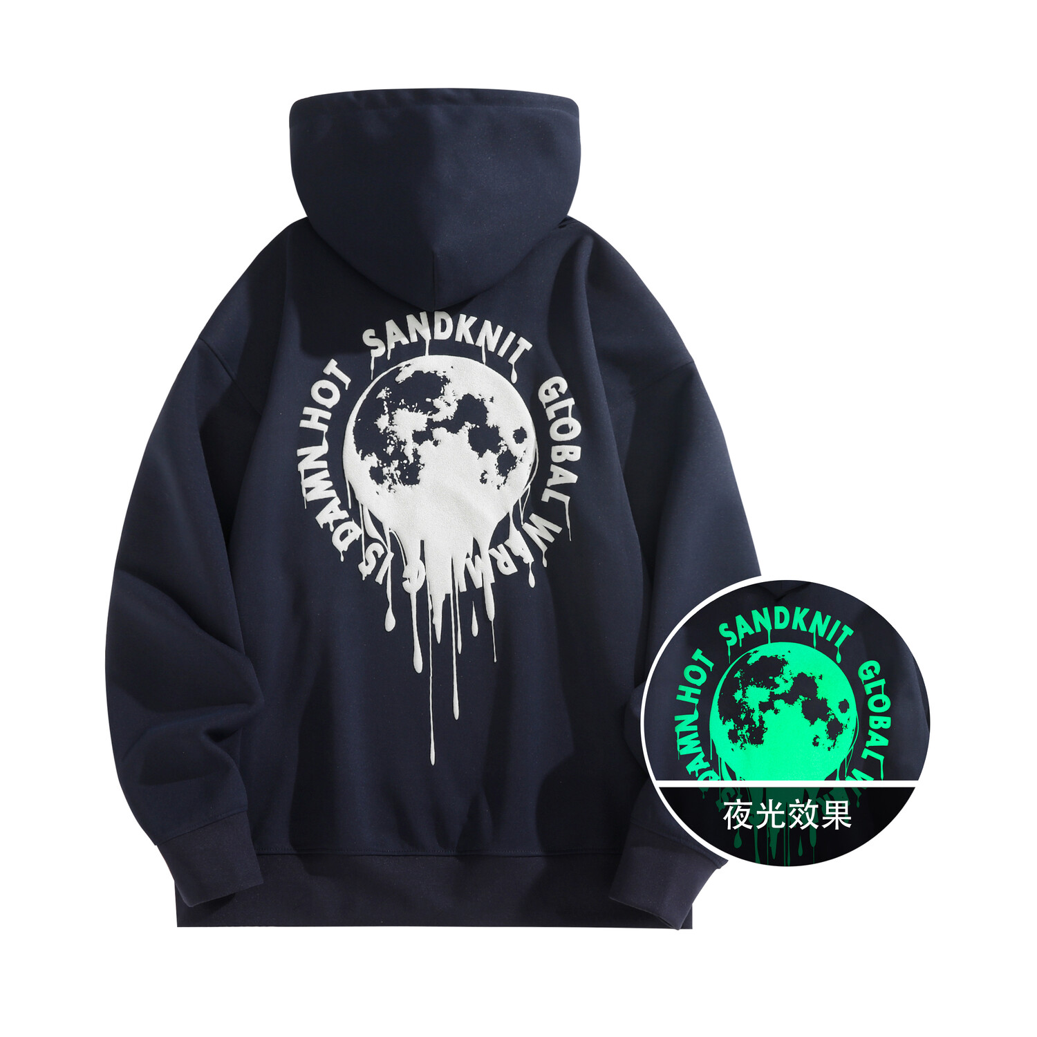 Мужская толстовка SandKnit, Каролина Блю
Мужская толстовка SandKnit, Каролина Блю