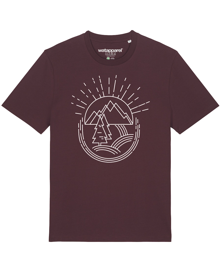 Рубашка Watapparel Natur ist schön, темно-красный
Рубашка Watapparel Natur ist schön, темно-красный