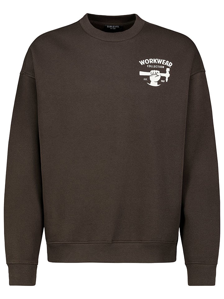 Темно-коричневая толстовка Sublevel
Темно-коричневая толстовка Sublevel