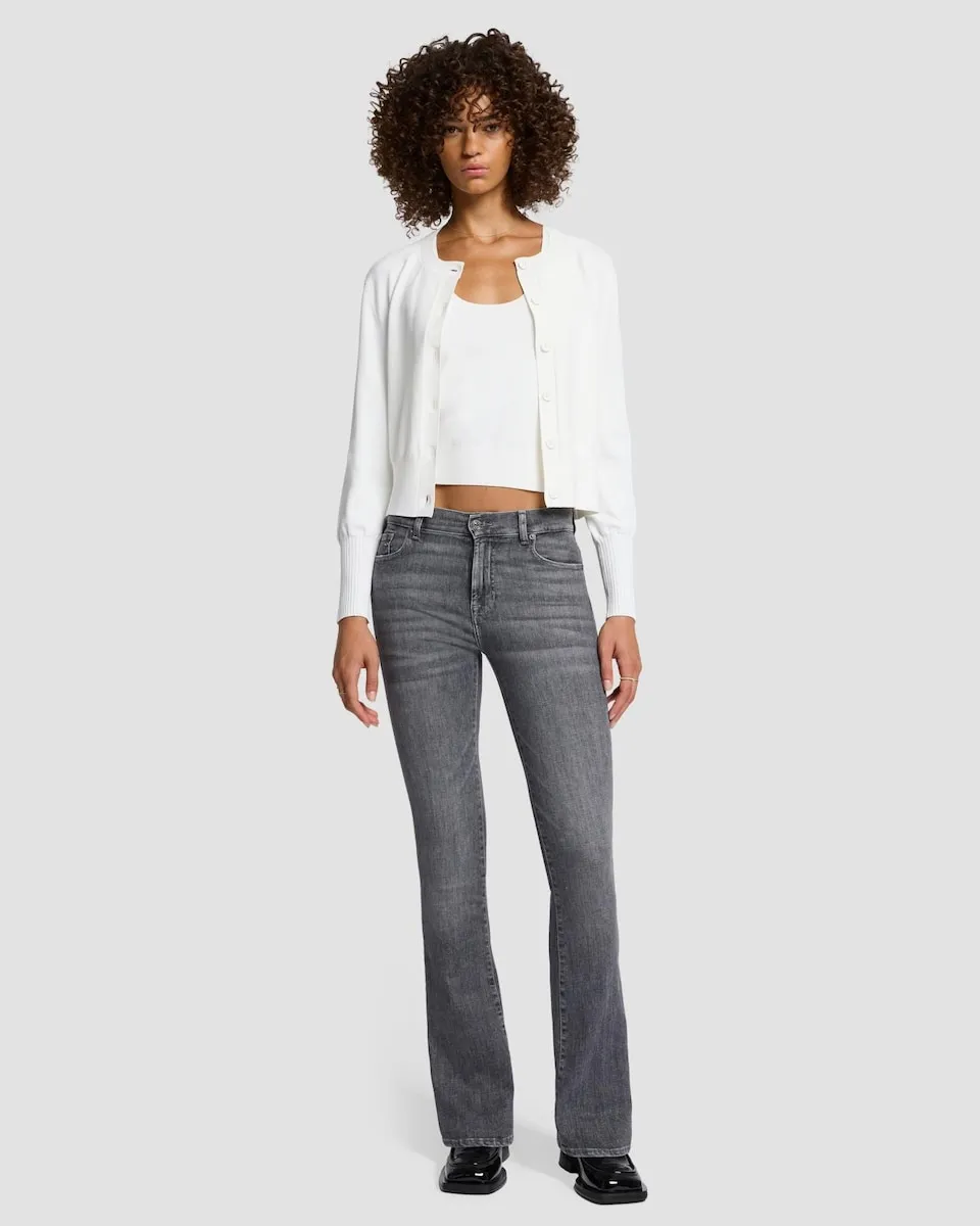 Ковбойские джинсы женские буткат средняя посадка 7 For All Mankind, серый
Ковбойские джинсы женские буткат средняя посадка 7 For All Mankind, серый