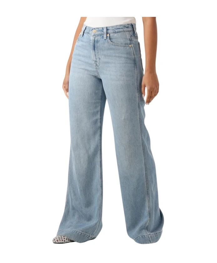 Современные джинсы Modern Dojo без прямого кроя с широкими штанинами 7 For All Mankind, синий
Современные джинсы Modern Dojo без прямого кроя с широкими штанинами 7 For All Mankind, синий